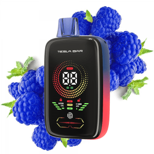 TESLA BAR XT25000 - BLUE RAZZ