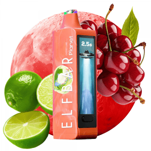 ELF BAR PLANET - CHERRY LIME