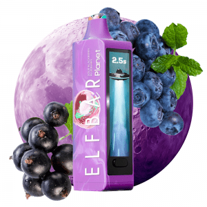 ELF BAR PLANET - SOUR BLACKBERRY BLUEBERRY