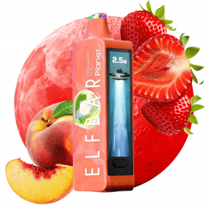 ELF BAR PLANET - STRAWBERRY PEACH
