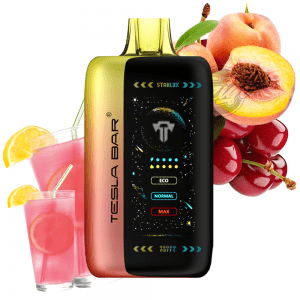TESLA BAR XT40000 - CHERRY PEACH LEMONADE