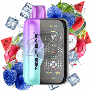 TESLA BAR XT26000 ICE CONTROL - BLUERAZZ WATERMELON DRAGONFRUIT