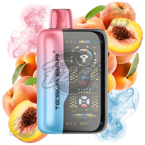 TESLA BAR XT26000 NIC CONTROL - JUICY PEACH ICE