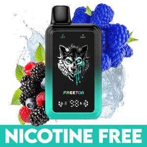 FREETON ALPHA 2IN1 NICOTINE FREE - TRIPLE BERRY ICE/BLUE RAZZ ICE