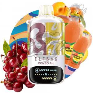 ELF BAR COMBO PRO - CHERRY & PEACH LEMONADE