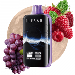 ELF BAR MOONNIGHT - GRAPE RASPBERRY