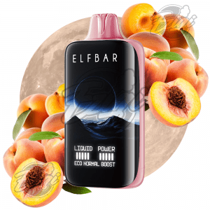 ELF BAR MOONNIGHT - PEACH ICE