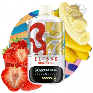 ELF BAR COMBO PRO - STRAWBERRY & BANANA