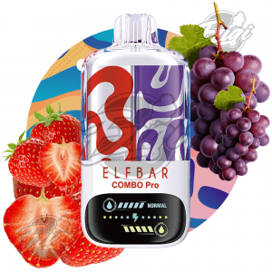 ELF BAR COMBO PRO - STRAWBERRY & GRAPE