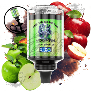 JNR MEGA SHISHA HOOKAH - TWO APPLE