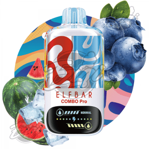 ELF BAR COMBO PRO - WATERMELON ICE & BLUEBERRY