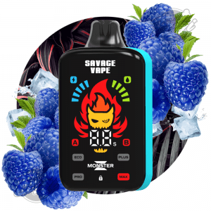 SAVAGE MONSTER Z - BLUE RASPBERRY ICE