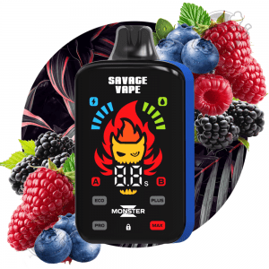 SAVAGE MONSTER Z - BLUE RAZZ ICE