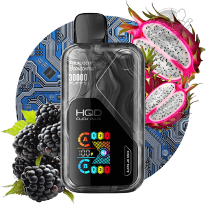 HQD CLICK PLUS - BLACKBERRY DRAGONFRUIT