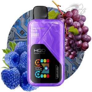 HQD CLICK PLUS - BLUE RASPBERRY GRAPE