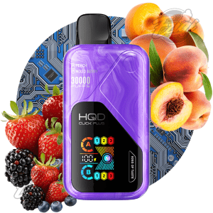 HQD CLICK PLUS - PEACH MIXED BERRY