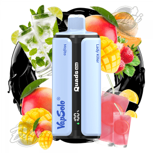 VAPSOLO QUADS - MOJITO & MONSTER MANGO & LADY KILLER & PINK LEMONADE