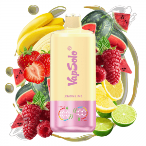 VAPSOLO TRIPLE - STRAWBERRY BANANA & RASPBERRY WATERMELON & LEMON LIME
