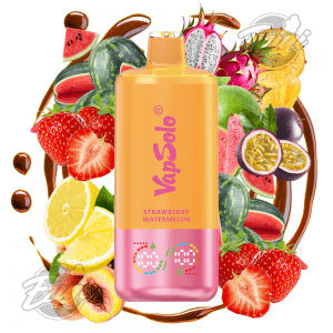 VAPSOLO TRIPLE - TROPICAL FRUIT & STRAWBERRY WATERMELON & LEMON PEACH