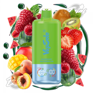 VAPSOLO TRIPLE - RASPBERRY WATERMELON & MANGO PEACH & STRAWBERRY KIWI