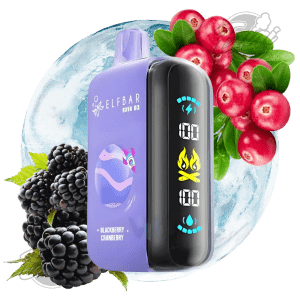 ELF BAR RAYA - BLACKBERRY CRANBERRY