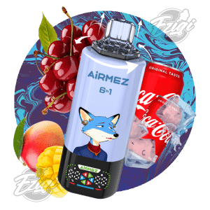 AIRMEZ FOX 6 IN 1 - CHERRY & COLA ICE & MANGO ICE