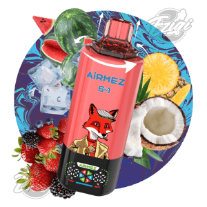 AIRMEZ FOX 6 IN 1 - WATERMELON ICE & BINGO CRUSH & MIXED BERRIES