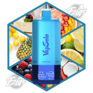 VAPSOLO SIXER - CHEESECAKE & PINEAPPLE LEMON & BLUEBERRY SOUR RASPBERRY & STRAWBERRY MANGO & LEMON LIME & WATERMELON COCONUT