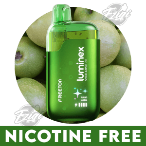 FREETON LUMINEX NICOTINE FREE - SOUR APPLE ICE