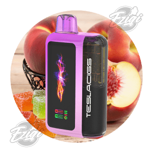 TESLA BAR XS60000 - PEACH GUMMIES